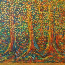 Wald in Memoriam an Klimt