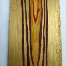 Öl auf altem Holz, 50cm x 30cm