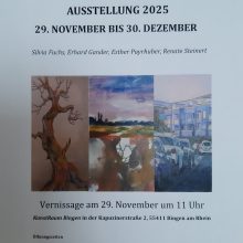 Kunstfreu(n)de_Vernissage 29.11. 2025, Ausstellung bis 30.12.2025_Bingen, Deutschland Kunstfreu(n)de_Vernissage 29.11. 2025, Ausstellung bis 30.12.2025_Bingen, Deutschland