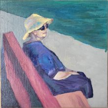 ....und schaue auf den See hinaus ....und schaue auf den See hinaus