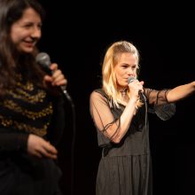 Moderatorinnen Elena Sarto & Katharina Wenty Moderatorinnen Elena Sarto & Katharina Wenty