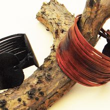 breite Lederarmbänder_Beate DRAPELA_ART-WORK
