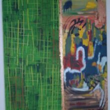Green Wonder - Acrylmalerei