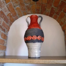 Vase in Raku