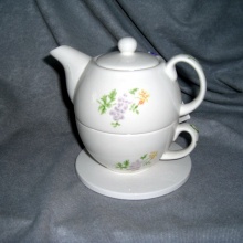 Tea for one, Keramikmalerei