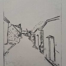 Kellergasse in Prottes