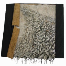 WERDEN UND VERGEHEN, 1984, Baumwolle, 130 x 140 cm