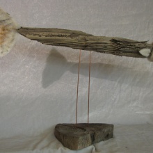 Holz-Wolle Stockfisch