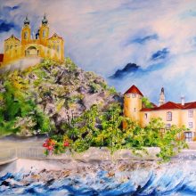 Stift Melk  "im neuen Kleid" Acryl 60x80  17-17