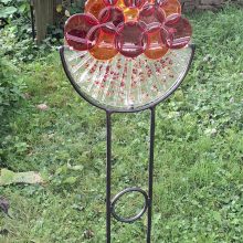 Glaskunst im Garten