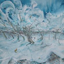 Begegnungen im schnee