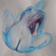 Acryl/Graphit/Papier
