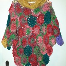 Häkelponcho
