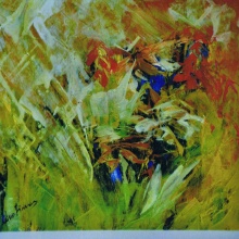 Lust auf Natur 39x34,5 cm, Acryl/Karton