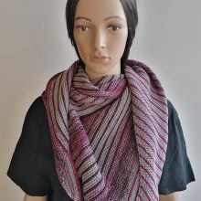 Tuch Lilac Stripes