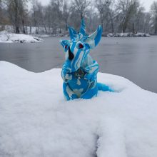 Eis Drache Coll Groß