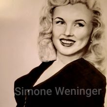 Portrait der jungen Marilyn Monroe