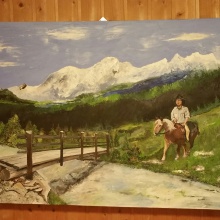 In den Bergen