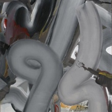 Form, 2006, Acryl auf Leinen, 150/125cm