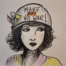 MAKE ART NOT WAR