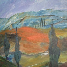 Toscana, 50x70, Acryl