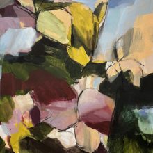 Acryl auf Leinen, 80 x 120, Flowers