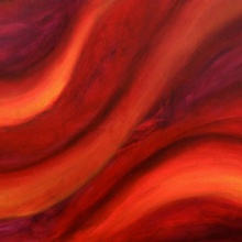 Bewegung Acryl auf Leinwand