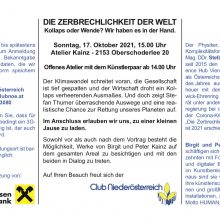 Sonntag 17.10.2021 15:00