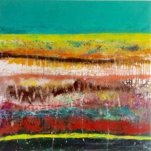 Kraft der Erde 130 x 130 cm