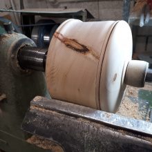 Brotdosen aus Zirbenholz