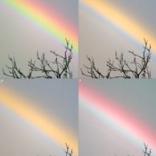 Wieviele Farben sind im Regenbogen?