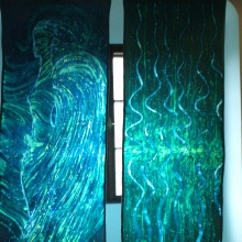 Batik auf Baumwolle