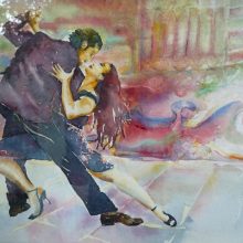 Aquarell Tango