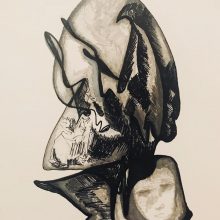 "Shapes in black"