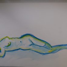 Liegender Akt