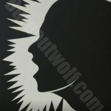 ,,Screaming Swallow" Acryl / Leinen - 80x100