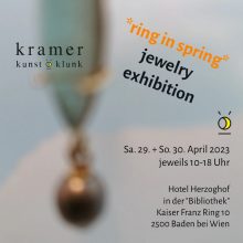 ring in spring - jewelry exhibition