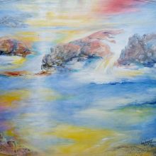 Lust auf MEER  Feinschichtlasur 60x80