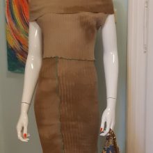 Rippschlauchkleid