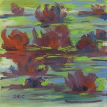  Rot schwimmend