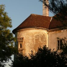 Rundturm des Schlosses