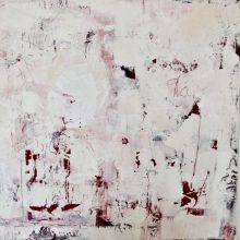 "Ohne Titel", Pigment auf Papier/Leinwand, 2013, 100 x 100 cm