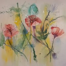 Aquarell Blumen