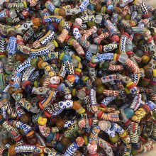 Recycled Glassbeads handbemalt