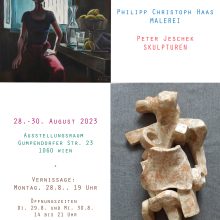 Einladung Ausstellung Wien 28. August 2023