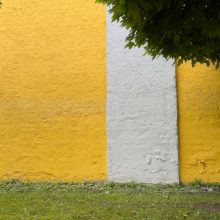 Gelbe Wand