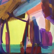 Acryl auf Papier, 70 x 100