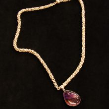 Byzantinerkette mit Amethyst_Beate DRAPELA_ART-WORK