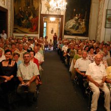 Publikum im Maulpertsch-Saal