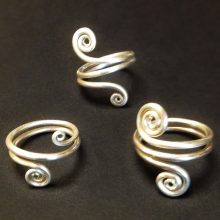Silberspiralring_Beate DRAPELA_ART-WORK